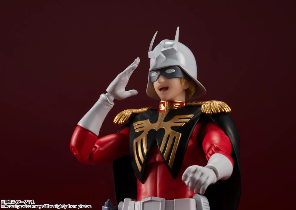 Mobile Suit Gundam S.H.Figuarts Char Aznable Action FIgure