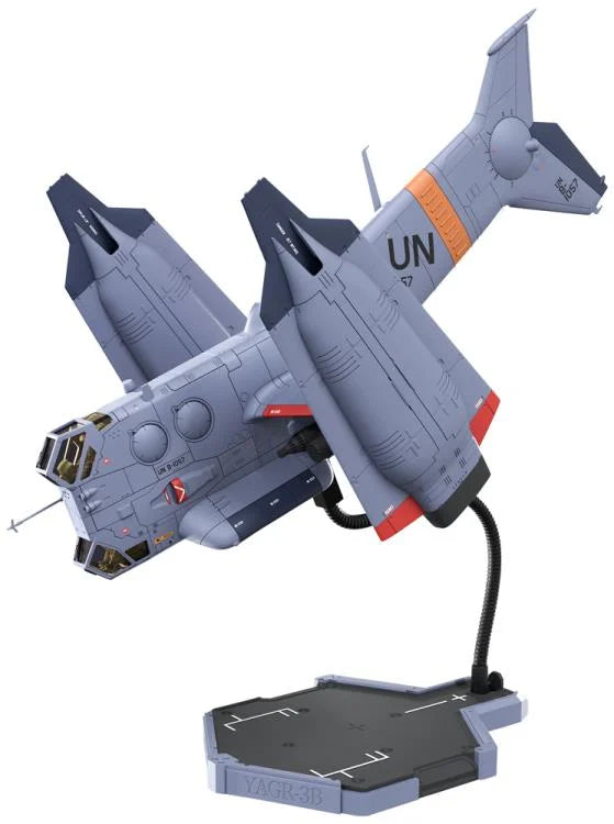 Rebuild of Evangelion YAGR-3B UNAF Close Air Support VTOL Aircraft (Pre-Painted Finished Ver.) 1/72 Scale Model Kit
