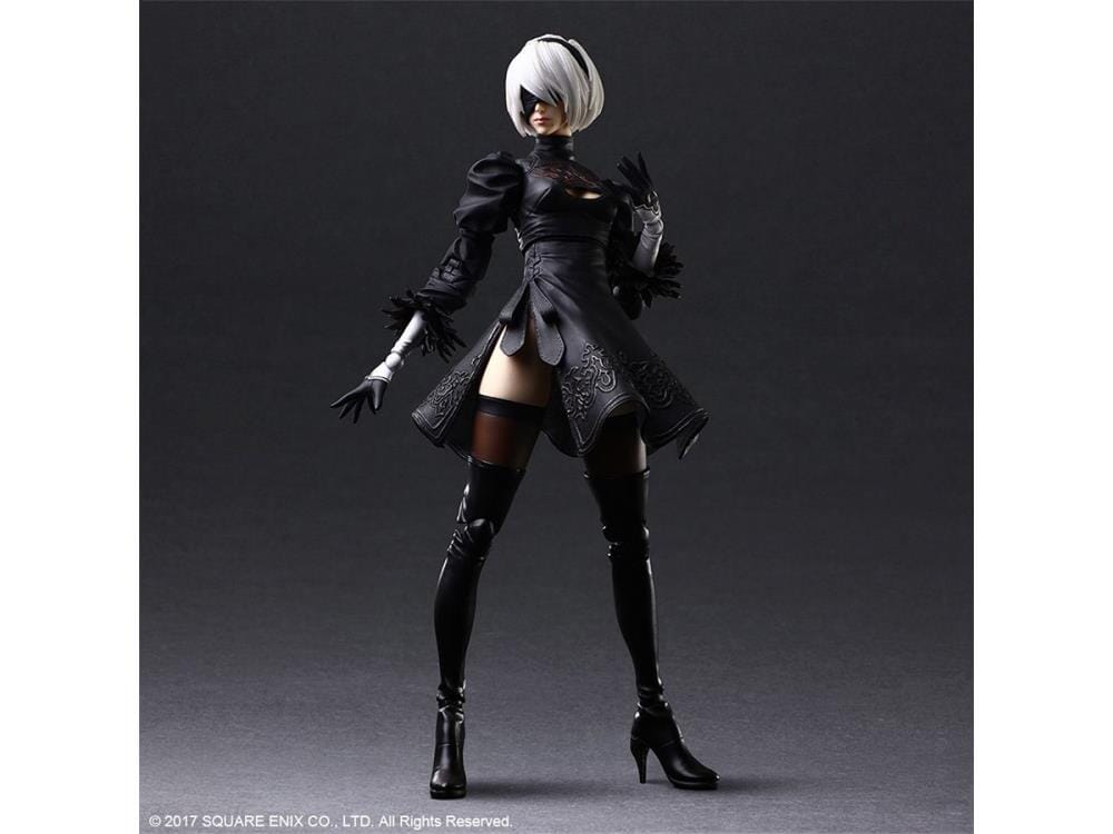 NieR Automata Play Arts Kai 2B (YoRHa No. 2 Type B) Deluxe