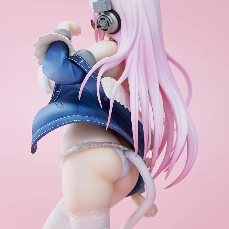 Nitroplus Super Sonico (White Cat Ver.) Figure