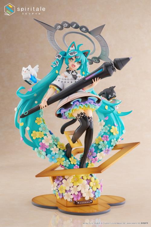 Hatsune Miku x Naoki Saito Spiritale My Figure Making! (The Painter Ver.) 1/7 Scale Figure