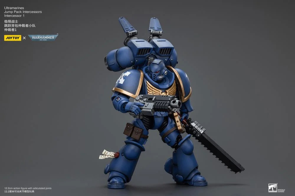 Warhammer 40K Jump Pack Intercessors Intercessor 1 1/18 Scale Action Figure