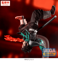 Demon Slayer Kimetsu no Yaiba Luminasta Tanjiro Kamado (Hinokami Kagura Setting Sun Transformation) Figure