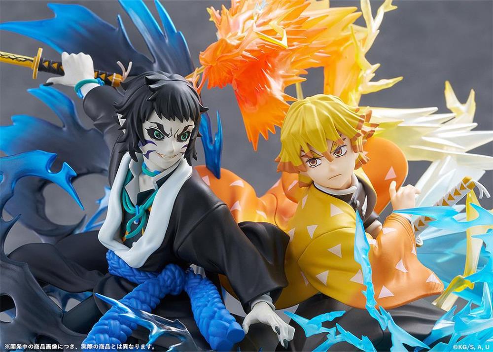 Demon Slayer Kimetsu no Yaiba Zenitsu Agatsuma & Kaigaku Figure