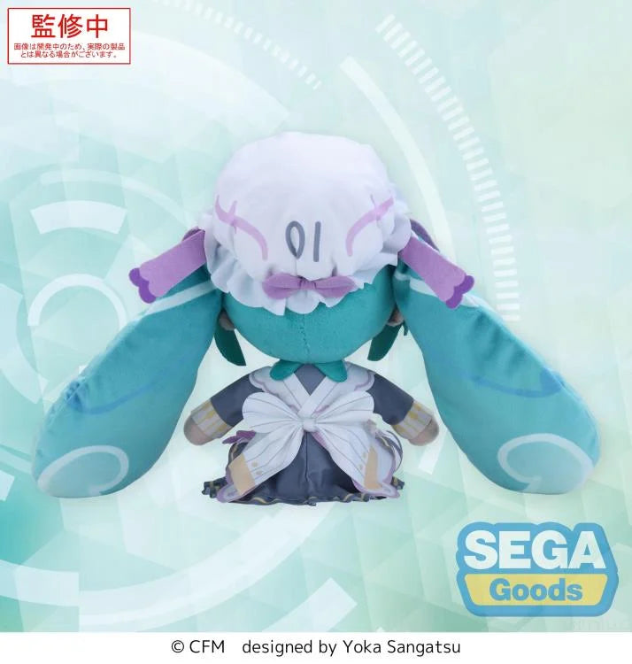 Vocaloid Fuwa Petit Hatsune Miku (Classical Maid) Medium Plush