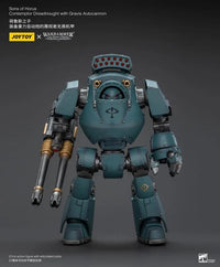Warhammer 40k Sons of Horus Contemptor Dreadnought with Gravis Autocannon 1/18 Scale Figure