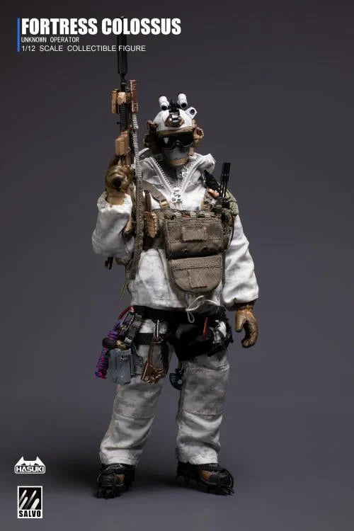 HASUKI SALVOシリーズ SA03 1/12 ミリタリー　ブラックオプス Black Ops Salvo Series SA03 Snow Mountain Ghost 1/12 Scale Action