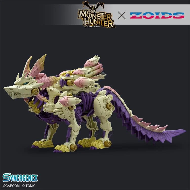 Zoids x Monster Hunter Synergenex Series Gatling Fox Mizutsune Model Kit