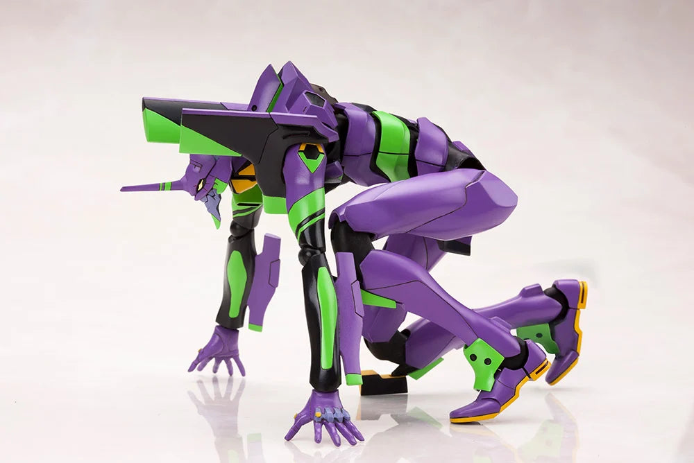 Rebuild of Evangelion EVA Unit-01 with Spear of Cassius Model Kit (Reissue)