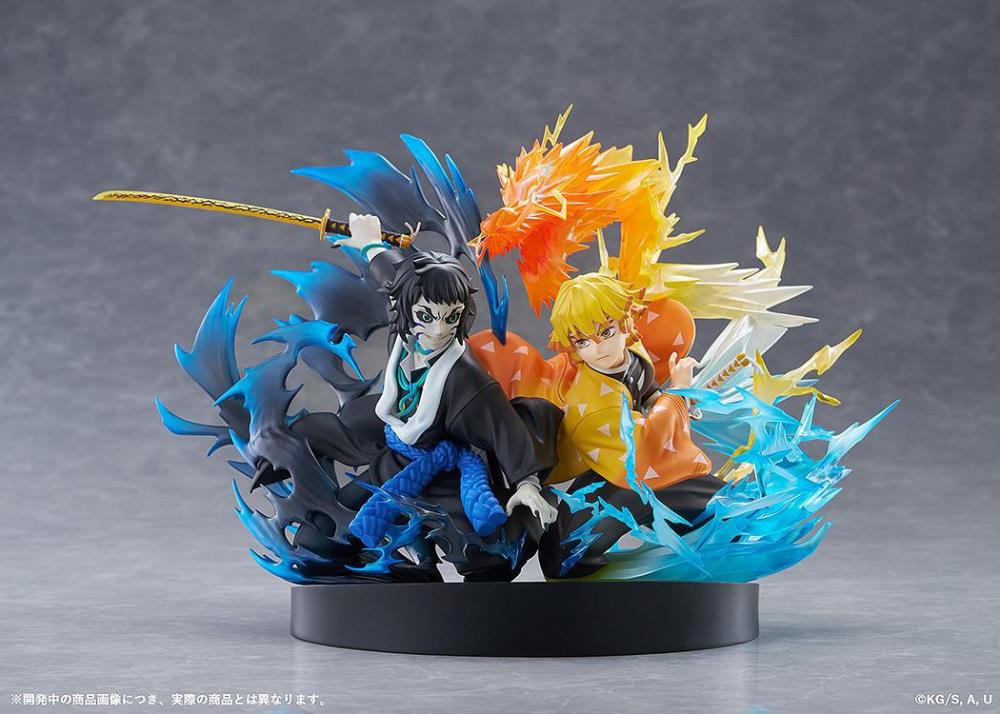 Demon Slayer Kimetsu no Yaiba Zenitsu Agatsuma & Kaigaku Figure