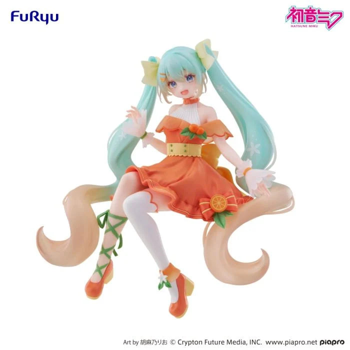 Vocaloid Hatsune Miku (Citrus Ver.) Noodle Stopper Figure