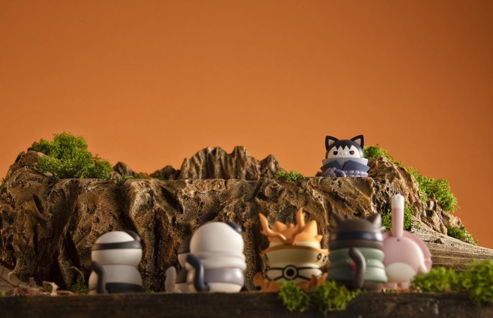 Naruto Shippuden Nyaruto! Mega Cat Project Break Out! Fourth Great Ninja War Box of 8 Random Figures (Reissue)