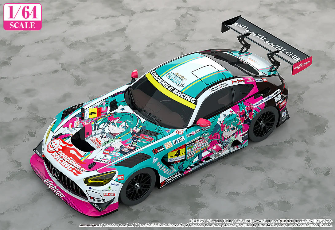 Hatsune Miku GT Project 1/64 Good Smile Hatsune Miku AMG 2025 Presentation Ver.