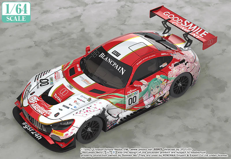 Hatsune Miku GT Project 1/64 Scale Good Smile Hatsune Miku AMG 2017 SPA24H Ver.