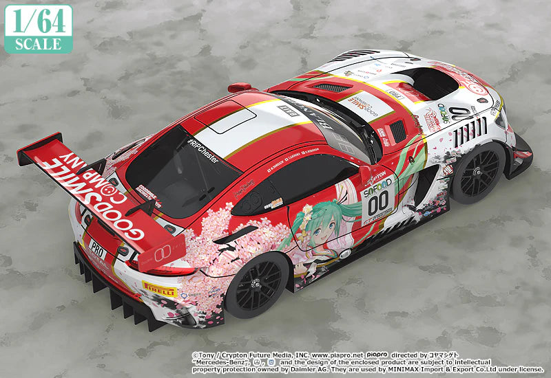 Hatsune Miku GT Project 1/64 Scale Good Smile Hatsune Miku AMG 2017 SPA24H Ver.