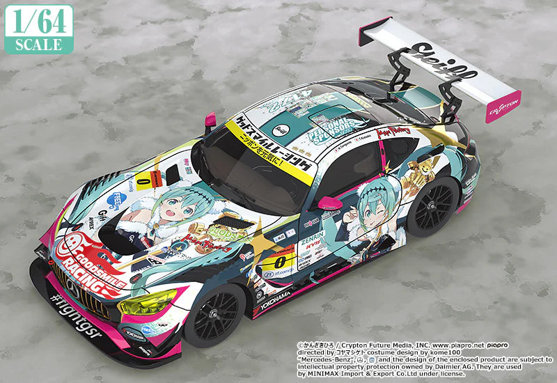 Hatsune Miku GT Project 1/64 Scale Good Smile Hatsune Miku AMG 2018 SUPER GT Ver.