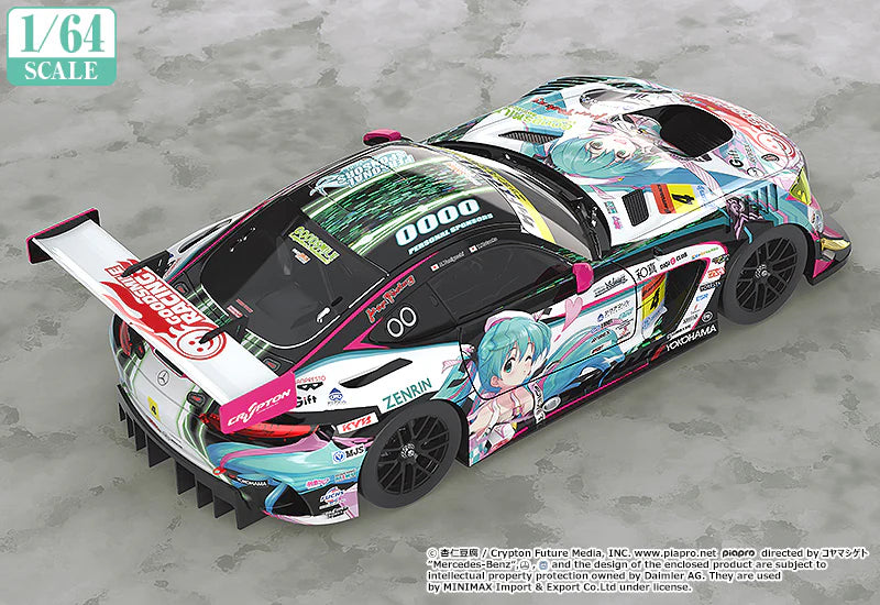 Hatsune Miku GT Project 1/64 Scale Good Smile Hatsune Miku AMG 2019 SUPER GT Ver.