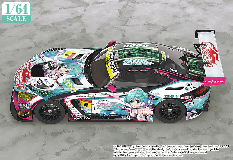 Hatsune Miku GT Project 1/64 Scale Good Smile Hatsune Miku AMG 2019 SUPER GT Ver.