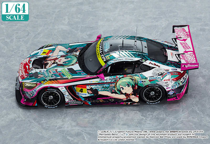 Hatsune Miku GT Project 1/64 Scale Good Smile Hatsune Miku AMG 2020 SUPER GT Ver.