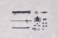 Bunny Rapid Action Squad Attacker Luna 1/12 Scale Action Figure (With Bonus)