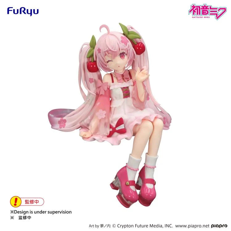 Vocaloid Sakura Miku (2025 Wink Ver.) Noodle Stopper Figure