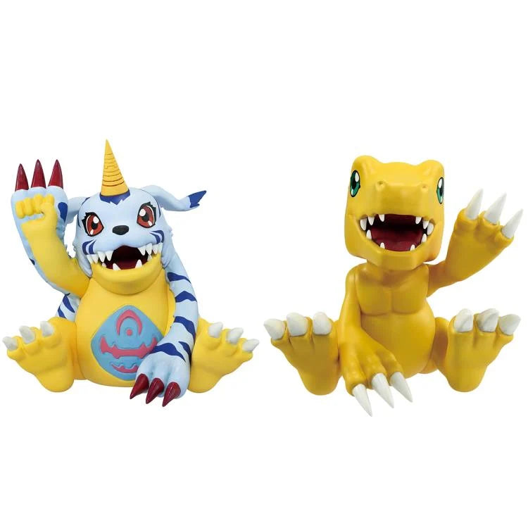 Digimon Ichibansho Agumon & Gabumon (Clash of Light and Darkness) Figure