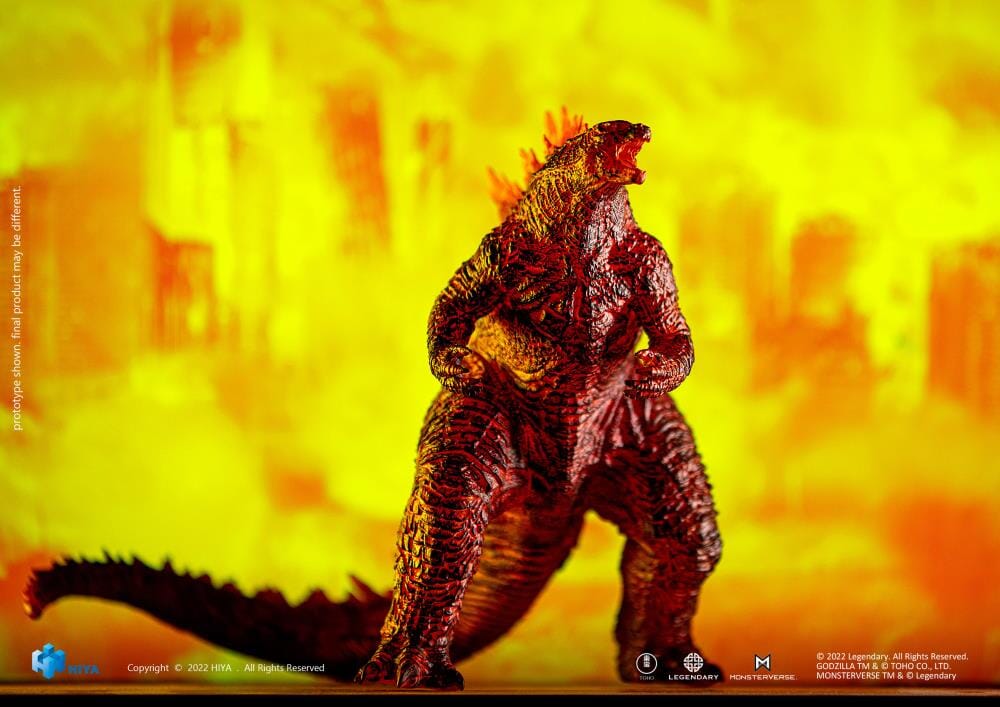 Godzilla King of the Monsters Stylist Series Burning Godzilla Exclusive Figure