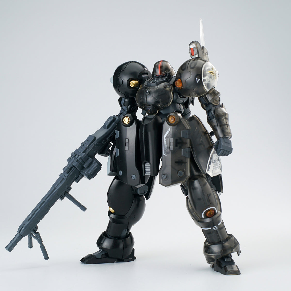 Ultra Action Trooper Series ZA-11PS Zyklon (Transparent Black Ver.) 1/144 Scale Model Kit