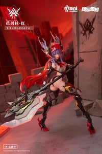 Thunderbolt Squad Barbera Red Mecha Girl (Nuclear Gold Reconstruction) 1/9 Scale Action Figure