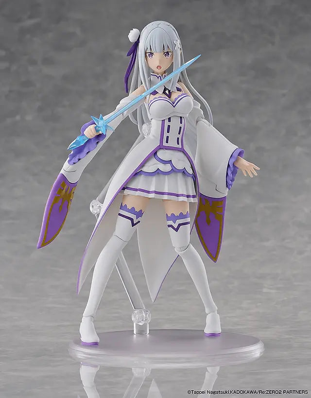 Re Zero Starting Life in Another World Kadokawa Plastic Model Series Emilia Model Kit