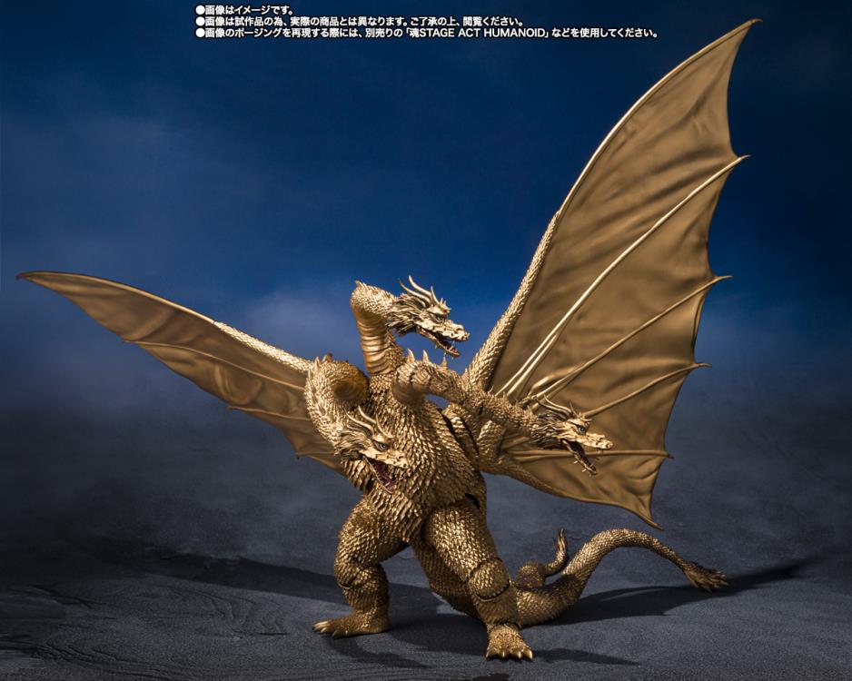 Godzilla vs. Gigan (1972) S.H.MonsterArts King Ghidorah Action Figure
