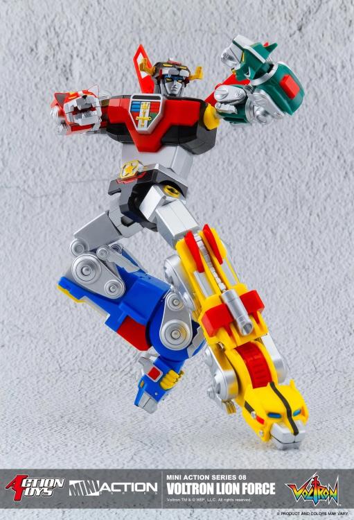 Voltron Defender of the Universe Mini Action Series 08 Voltron Lion Force Action Figure