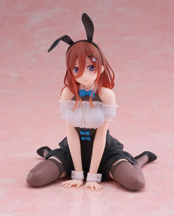 The Quintessential Quintuplets Desktop Cute Miku Nakano (Bunny Ver.) Figure