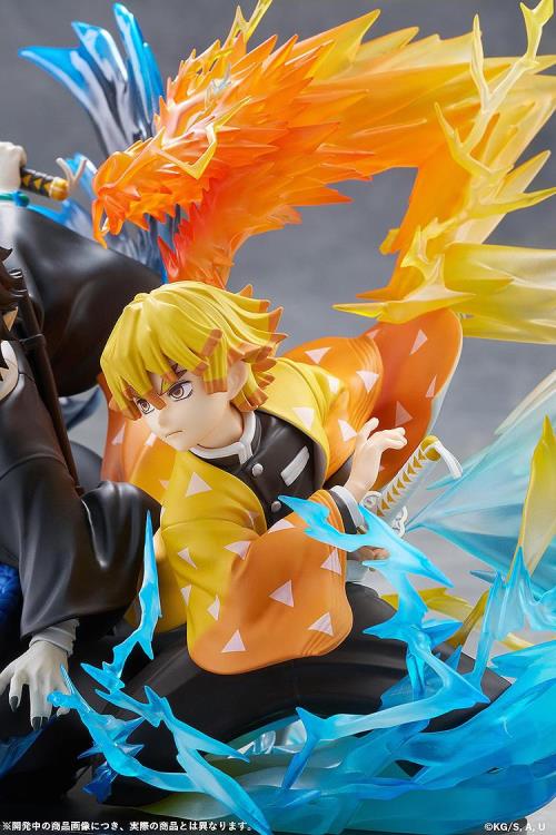 Demon Slayer Kimetsu no Yaiba Zenitsu Agatsuma & Kaigaku Figure