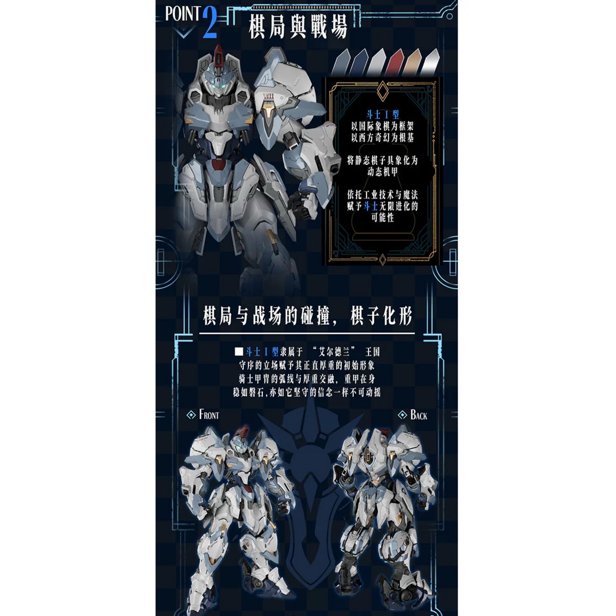 ASA 1/100 Pawn Gladiator Type Model Kit
