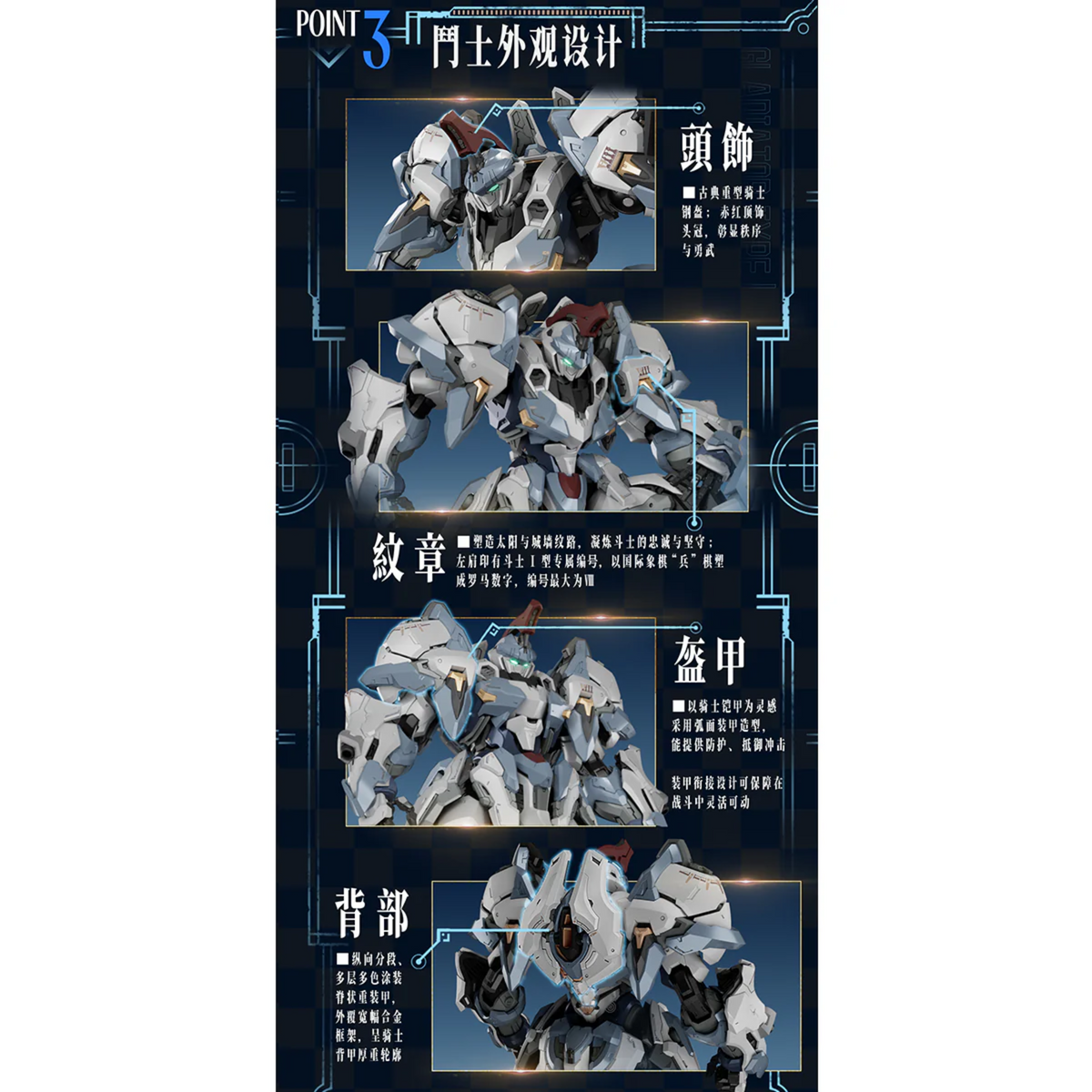 ASA 1/100 Pawn Gladiator Type Model Kit