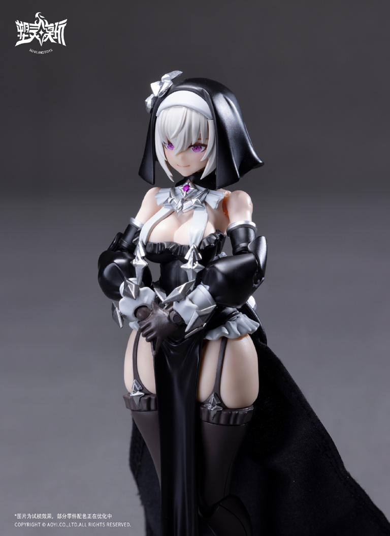 The Sin of Dark Moon Black Moon Lilithia & Sin Statue Gord 1/12 Scale Model Kit (With Bonus)