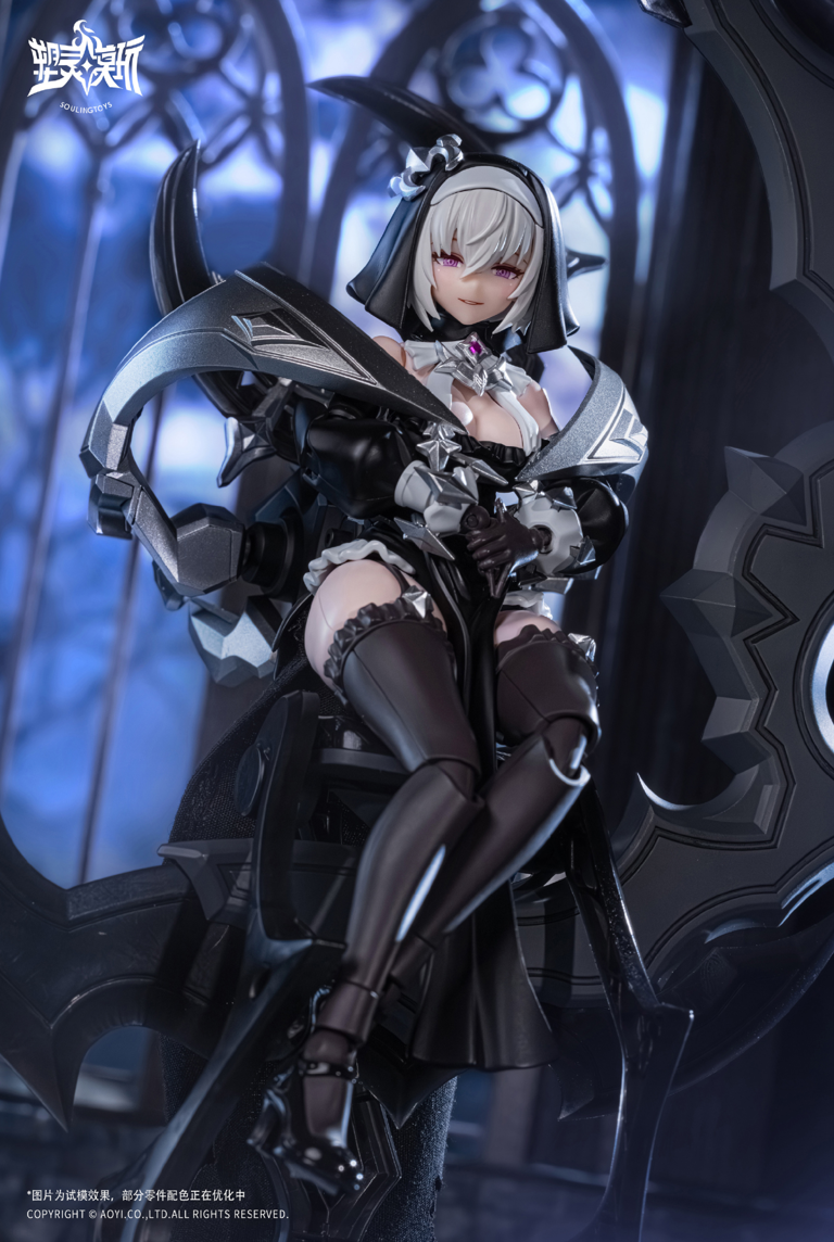 The Sin of Dark Moon Black Moon Lilithia & Sin Statue Gord 1/12 Scale Model Kit (With Bonus)