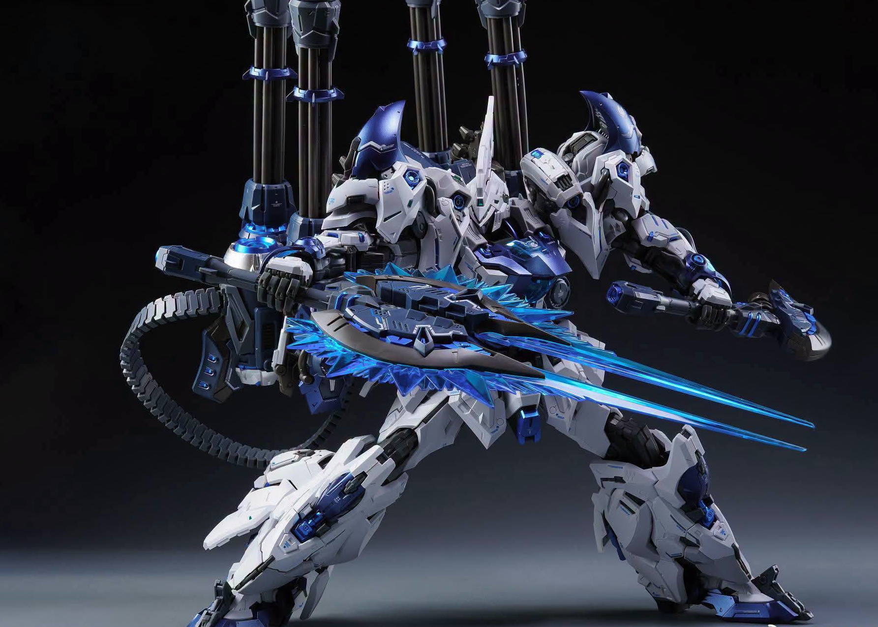 Infinity Nova RMD Lizard Polar Shark 1/100 Scale Model Kit