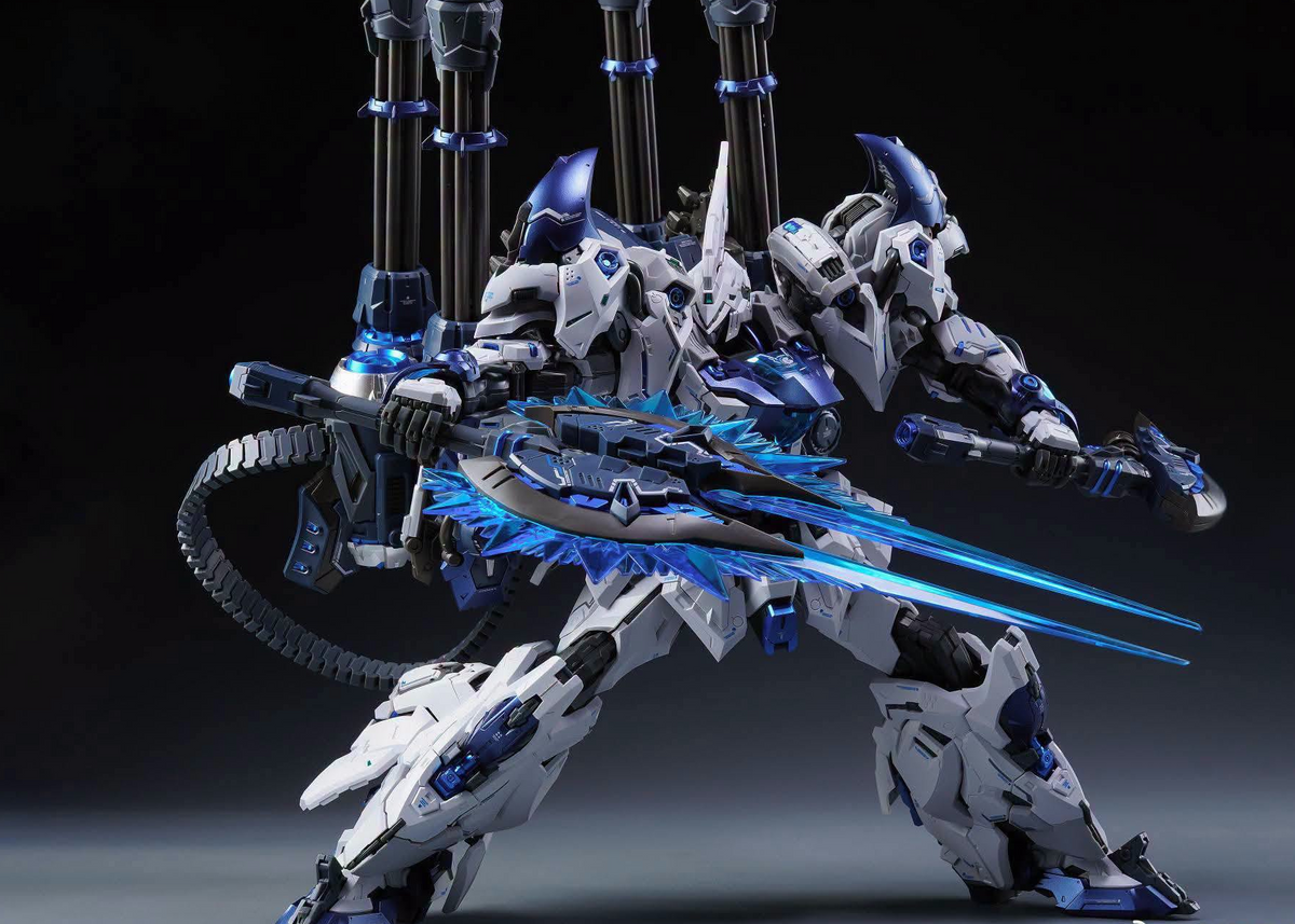 Infinity Nova RMD Lizard Polar Shark 1/100 Scale Model Kit