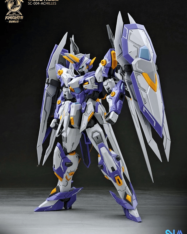 The Round Table Knights SC-004 Aegis Knight Achilles 1/144 Scale Model Kit