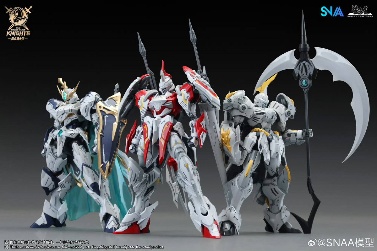 The Round Table Knights SC-008 Soul Spear Lamorak 1/144 Scale Model Kit