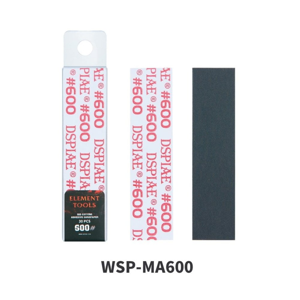 DSPIAE WSP Die-Cutting Adhesive Sandpaper #600