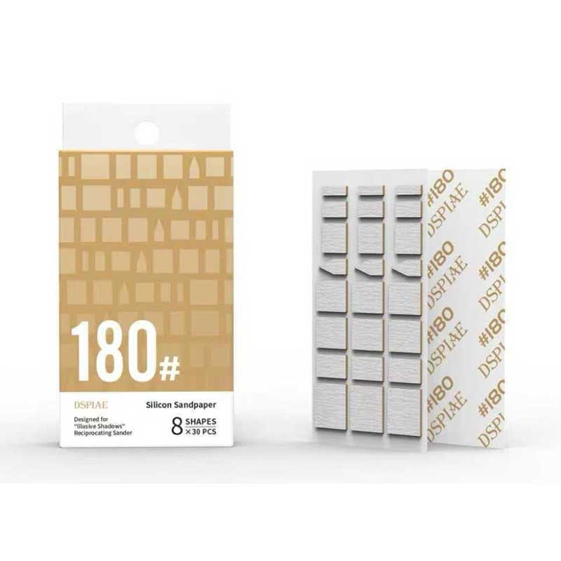 DSPIAE SS-ES01 Silicon Sandpaper (#180) for Reciprocating Sander