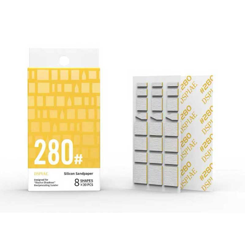 DSPIAE SS-ES02 Silicon Sandpaper (#280) for Reciprocating Sander