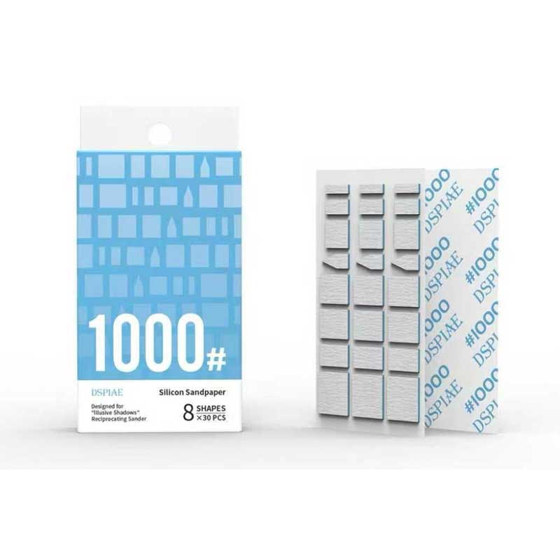 DSPIAE SS-ES10 Silicon Sandpaper (#1000) for Reciprocating Sander