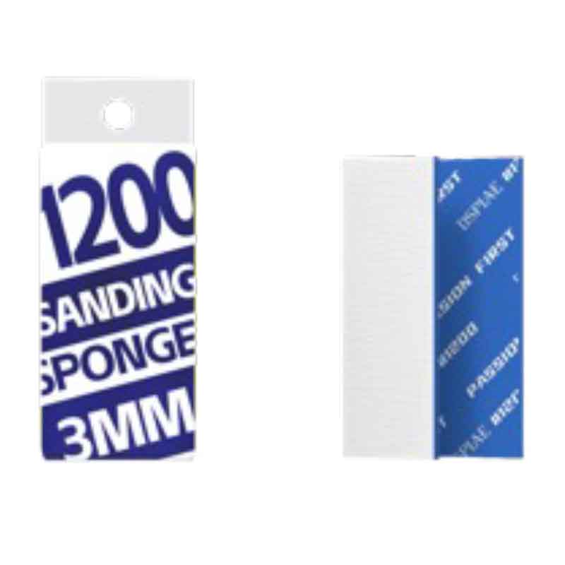 DSPIAE XS3-1200 Vigorous Sponge Sandpaper 3mm #1200