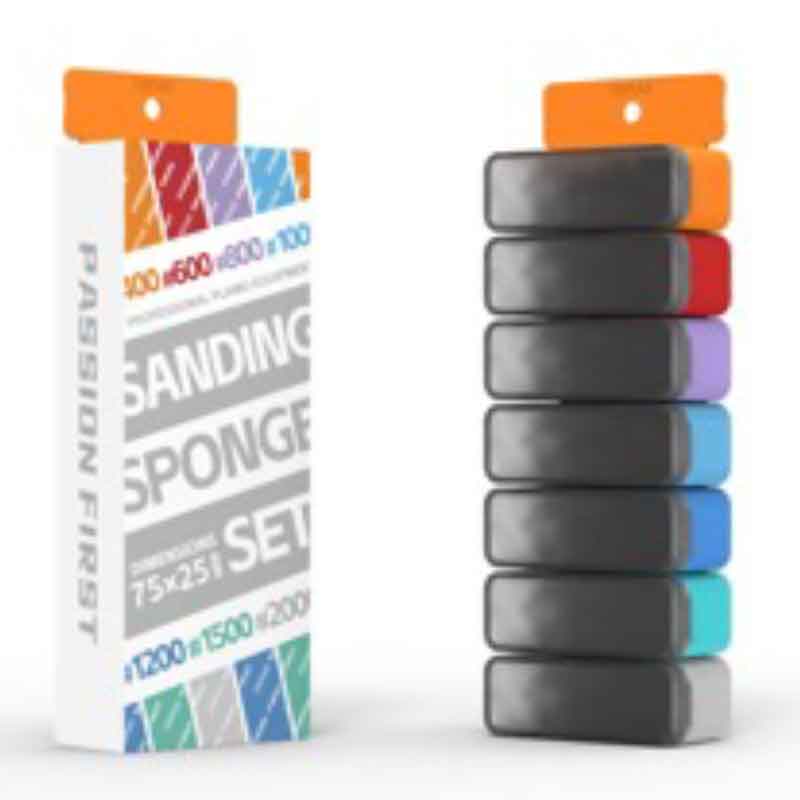 DSPIAE XSS-S01 Vigorous Sponge Sandpaper Set