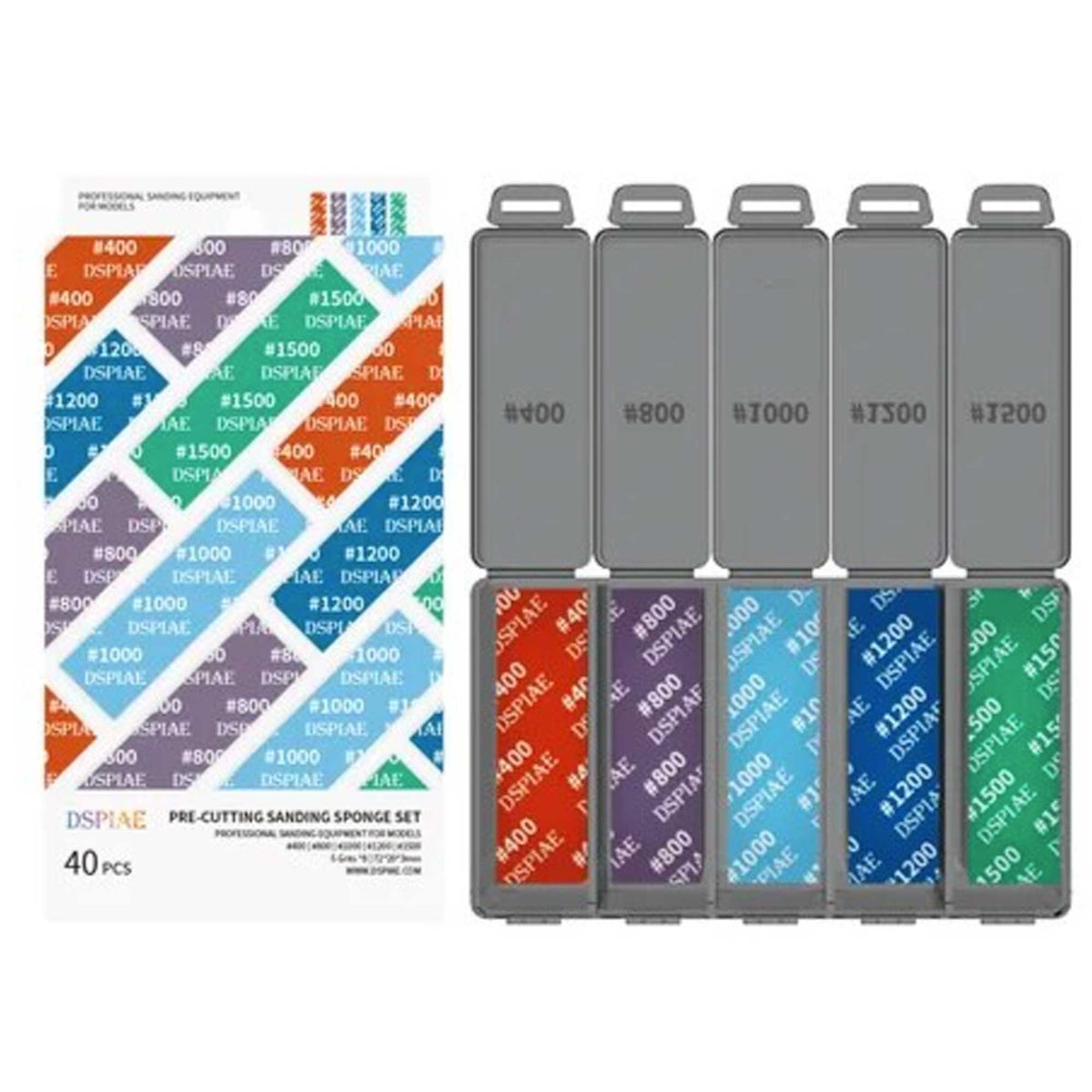 DSPIAE DS3-S01 Sponge Sandpaper 3mm Set