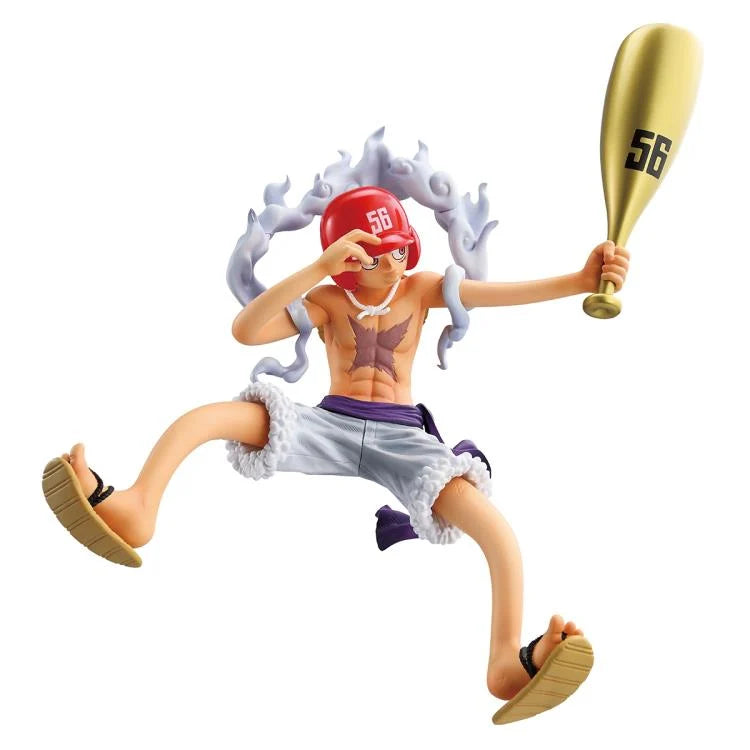One Piece Masterlise Expiece Ichibansho Monkey D. Luffy Gear 5 (Baseball Ver. The Future of Imagination) Figure
